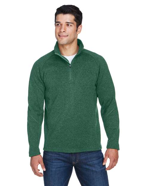 Devon & Jones - Suéter unisex Bristol de polar con cremallera de un cuarto - DG792