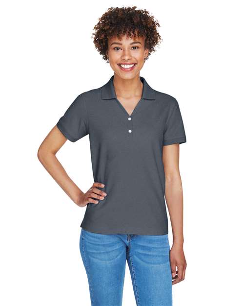 Devon & Jones - Polo Pima Piqué para mujer - D100W