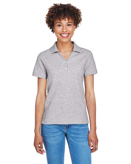 Devon & Jones - Polo Pima Piqué para mujer - D100W