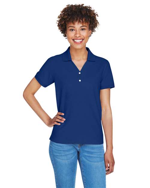 Devon & Jones - Polo Pima Piqué para mujer - D100W