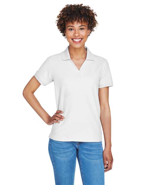 Devon & Jones - Polo Pima Piqué para mujer - D100W
