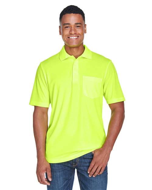 CORE365 - Polo de piqué Origin Performance con bolsillo para hombre - 88181P