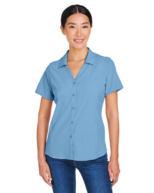 CORE365 - Camisa Ultra UVP® Marina para mujer - CE510W