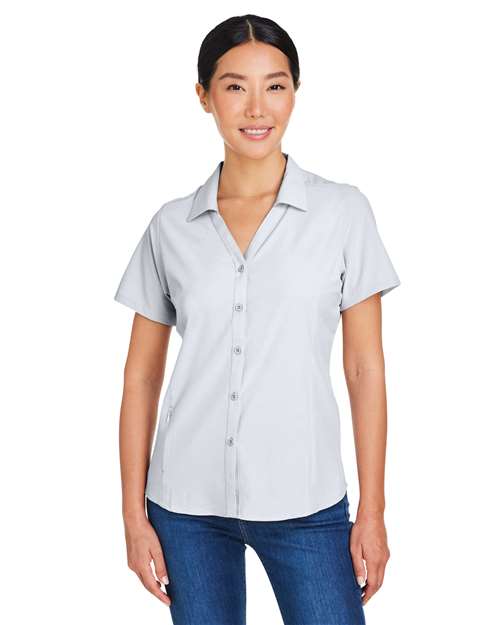 CORE365 - Camisa Ultra UVP® Marina para mujer - CE510W