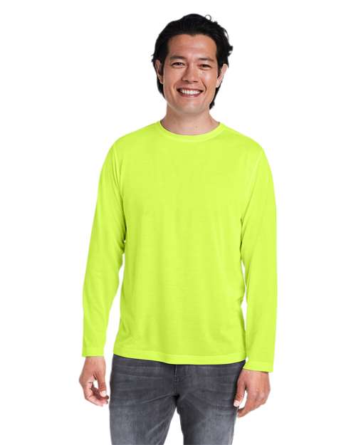 CORE365 - Camiseta de manga larga unisex Fusion ChromaSoft™ Performance - CE111L