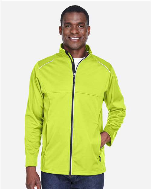 CORE365 - Chaqueta Techno Lite de punto de tres capas para hombre - CE708
