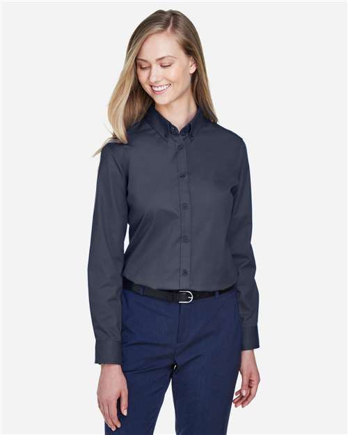 CORE365 - Camisa de sarga para mujer - 78193