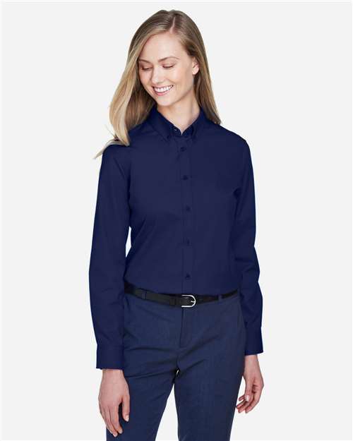 CORE365 - Camisa de sarga para mujer - 78193