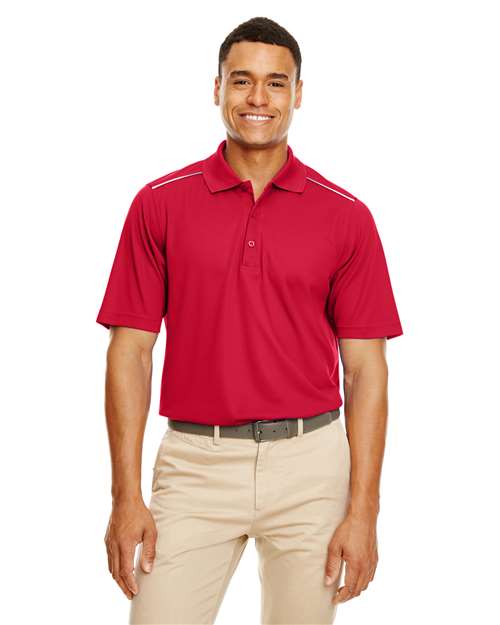CORE365 - Men's Radiant Performance Piqué Polo with Reflective Piping - 88181R