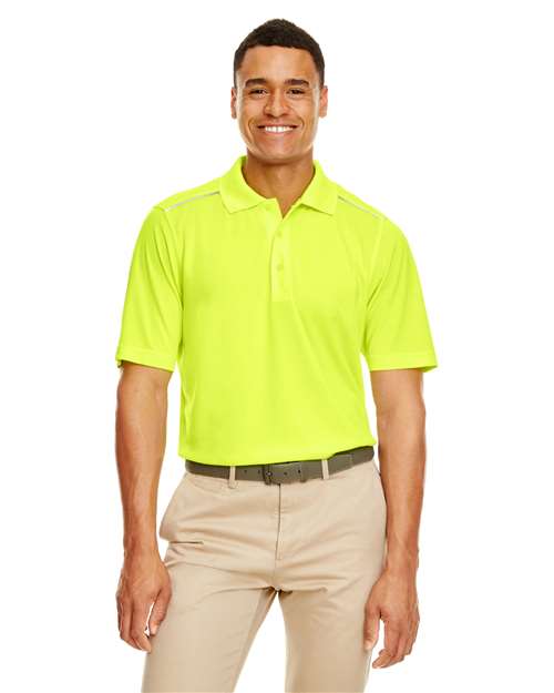 CORE365 - Men's Radiant Performance Piqué Polo with Reflective Piping - 88181R