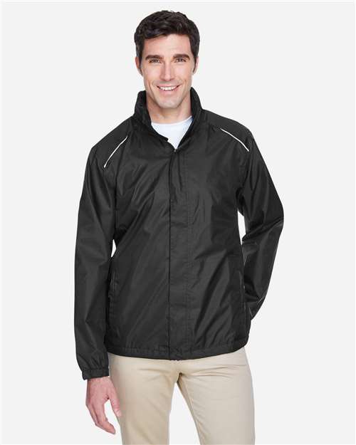 CORE365 - Chaqueta ligera antidesgarro jaspeada con costuras selladas para hombre - 88185