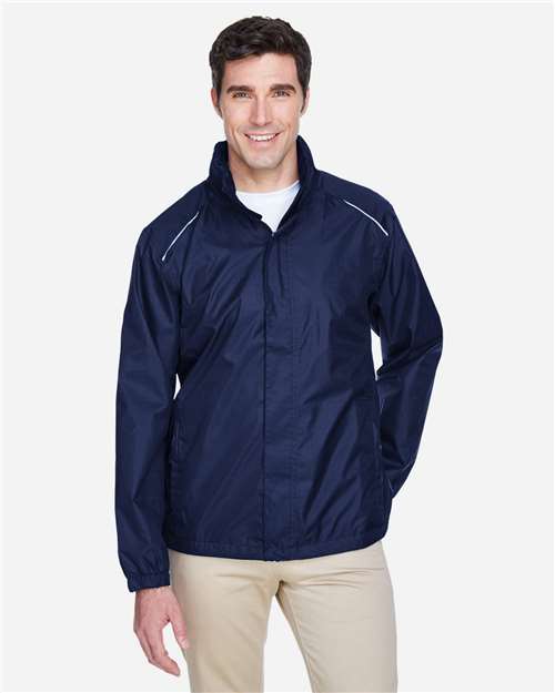 CORE365 - Chaqueta ligera antidesgarro jaspeada con costuras selladas para hombre - 88185
