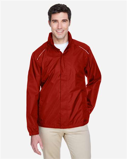 CORE365 - Chaqueta ligera antidesgarro jaspeada con costuras selladas para hombre - 88185