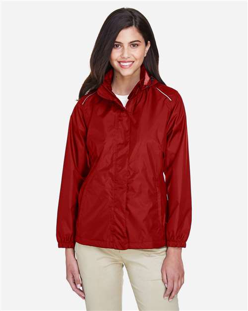 CORE365 - Women's Climate Seam-Sealed Lightweight Variegated Ripstop Jacket - 78185