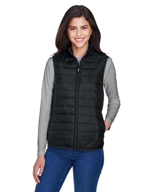CORE365 - Chaleco acolchado plegable Prevail para mujer - CE702W