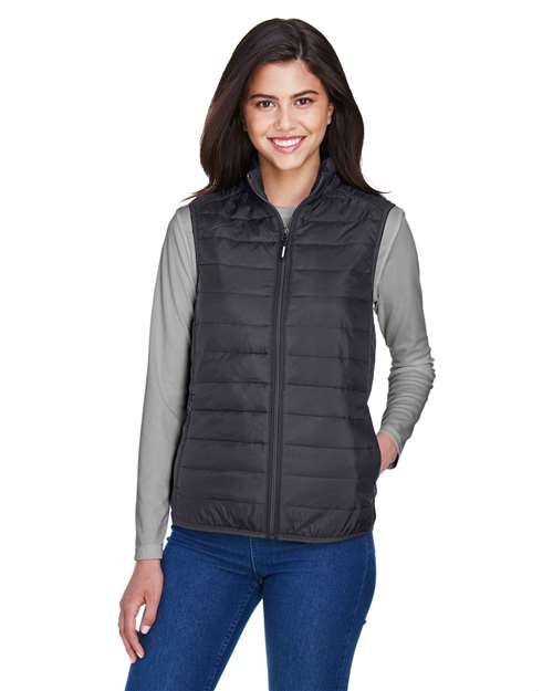 CORE365 - Chaleco acolchado plegable Prevail para mujer - CE702W
