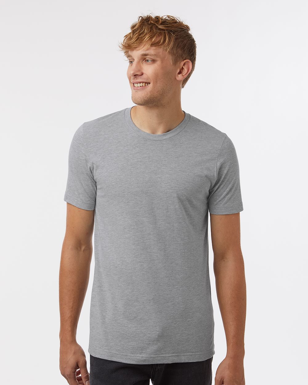 Tultex - Camiseta unisex de tejido peinado CVC - 602CVC