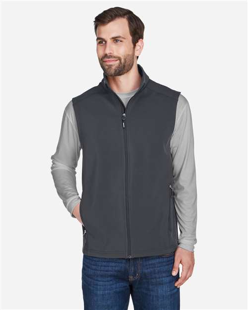 CORE365 - Chaleco Softshell de dos capas con forro polar para hombre - CE701