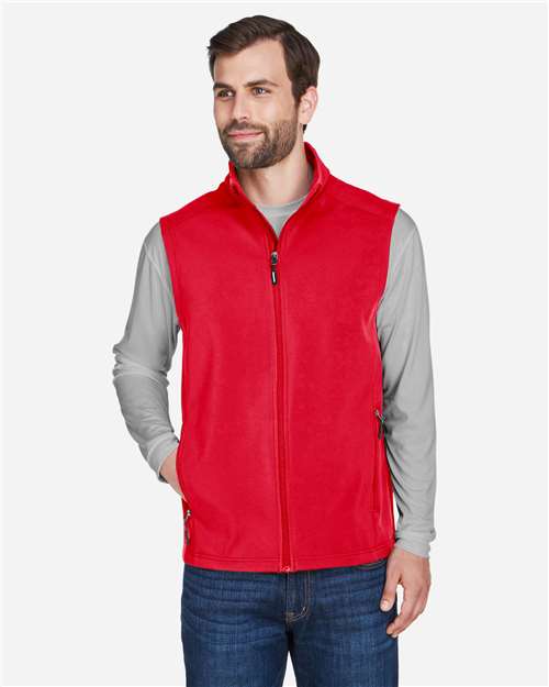 CORE365 - Chaleco Softshell de dos capas con forro polar para hombre - CE701