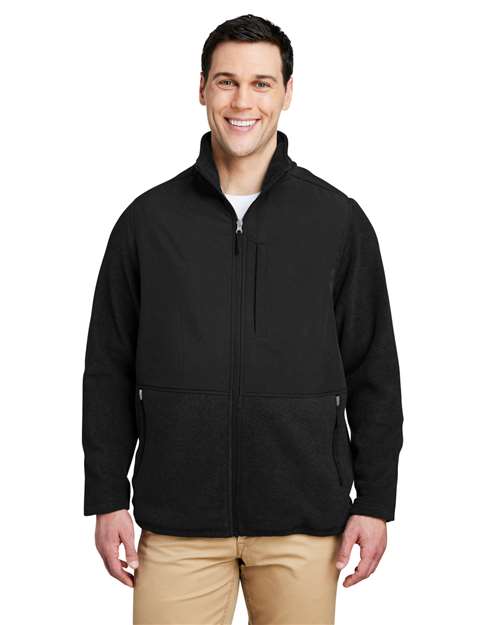 CORE365 - Chaqueta híbrida Journey Summit de cremallera completa para hombre - CE890