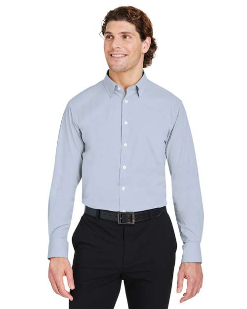 Devon & Jones - Men's CrownLux Performance® Microstripe Dress Shirt - DG537