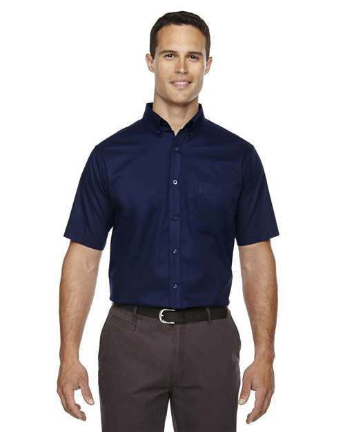 CORE365 - Men's Tall Optimum Short Sleeve Twill Dress Shirt - 88194T