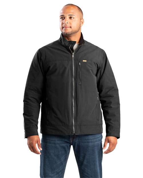 Berne Apparel - Men's Highland Quilt-Lined Micro-Duck Jacket - J387