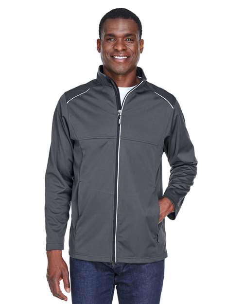 CORE365 - Chaqueta Techno Lite de punto de tres capas para hombre - CE708T