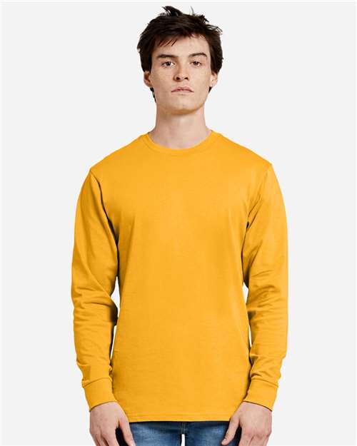 Lane Seven - Unisex Heavyweight Long Sleeve T-Shirt - LS15009