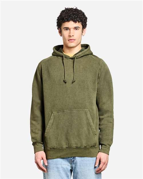 Lane Seven - Unisex Vintage Raglan Hoodie Sweatshirt - LST004