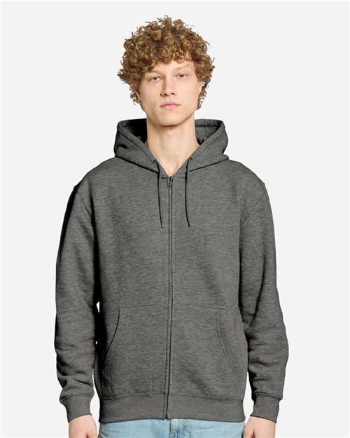 Lane Seven - Sudadera unisex premium con capucha y cremallera completa - LS14003