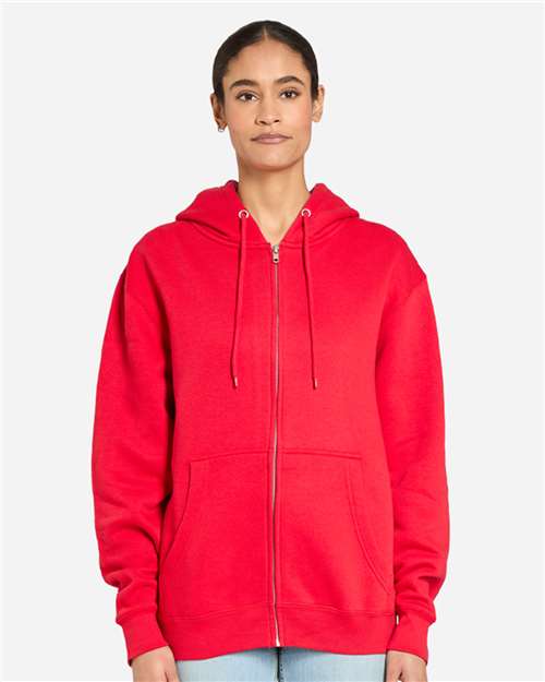 Lane Seven - Sudadera unisex premium con capucha y cremallera completa - LS14003