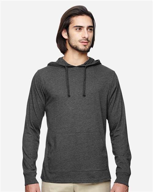econscious - Unisex Eco Jersey Pullover Hooded Long Sleeve T-Shirt - EC1085