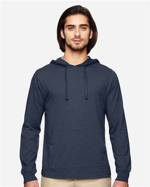 econscious - Unisex Eco Jersey Pullover Hooded Long Sleeve T-Shirt - EC1085