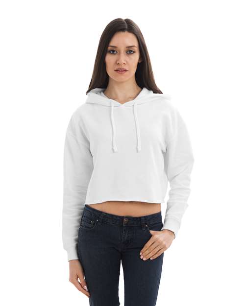 Lane Seven - Women's Cropped Hoodie Sweatshirt - LS12000