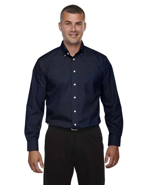 Devon & Jones - Men's Tall Crown Collection® Broadcloth Woven Dress Shirt - D620T