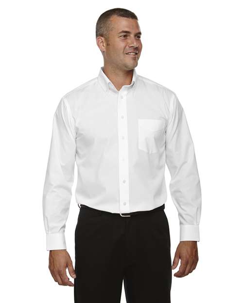 Devon & Jones - Men's Tall Crown Collection® Broadcloth Woven Dress Shirt - D620T