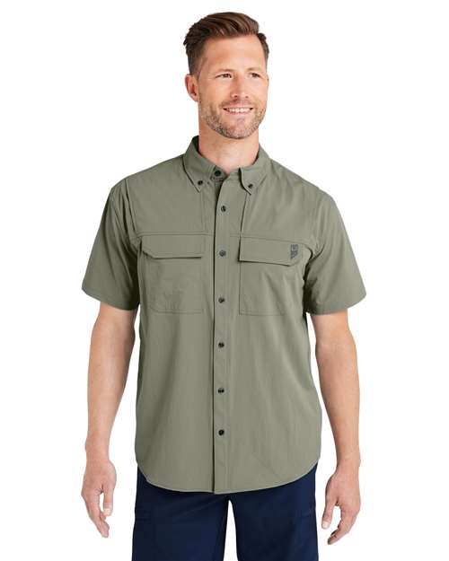 HUK - Men's Creekbed Short Sleeve Shirt - H150183