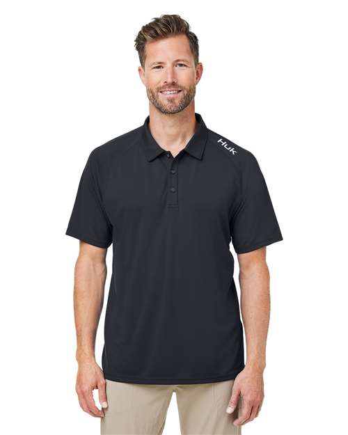 HUK - Men's LoPro Solid Performance Polo - H12L005