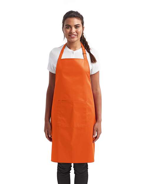 Colección Artisan de Reprime - Delantal con pechera de bolsillo reciclado - RP154