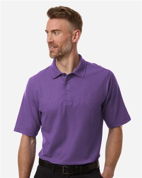 Harriton - Polo de piqué Maverick CVC para hombre - M105