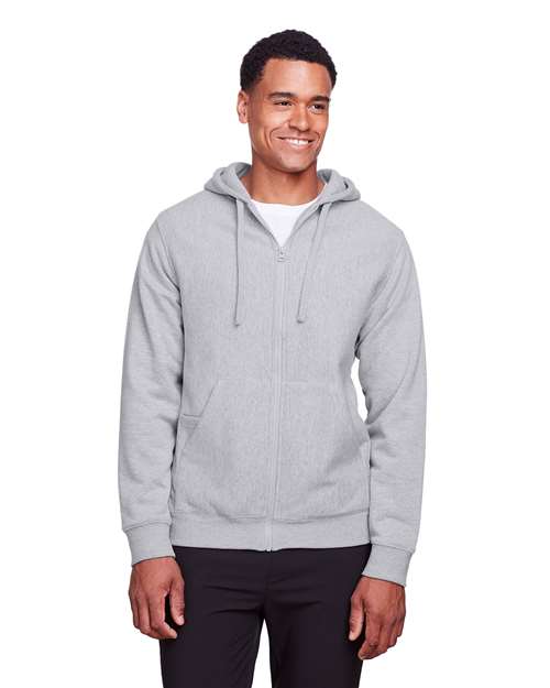 Team 365 - Unisex Zone HydroSport™ Heavyweight Full-Zip Hooded Sweatshirt - TT95