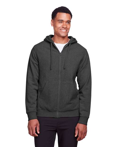 Team 365 - Unisex Zone HydroSport™ Heavyweight Full-Zip Hooded Sweatshirt - TT95