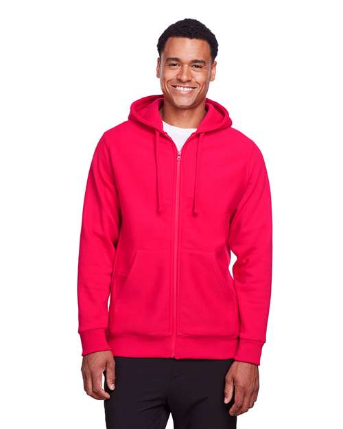 Team 365 - Unisex Zone HydroSport™ Heavyweight Full-Zip Hooded Sweatshirt - TT95