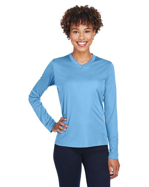 Team 365 - Camiseta de manga larga Zone Performance para mujer - TT11WL