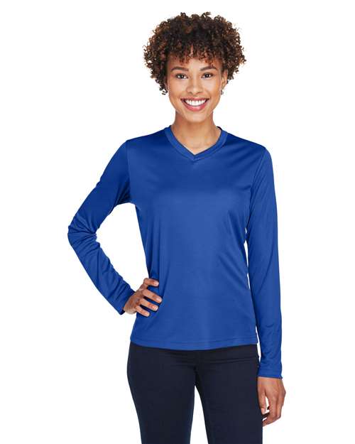 Team 365 - Camiseta de manga larga Zone Performance para mujer - TT11WL