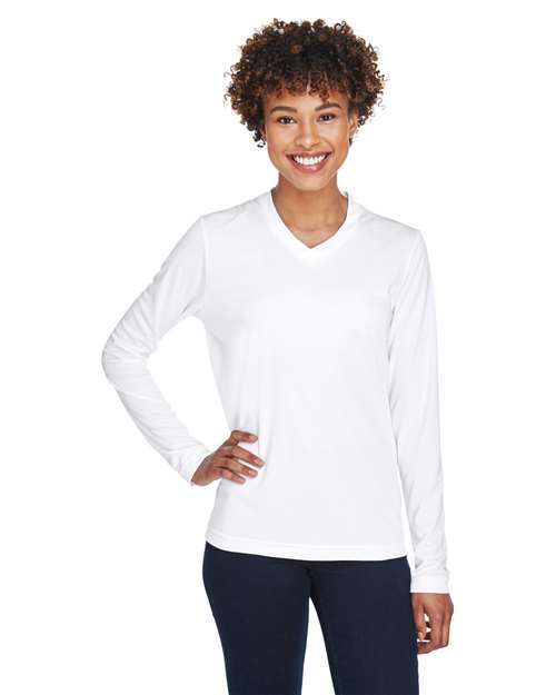 Team 365 - Camiseta de manga larga Zone Performance para mujer - TT11WL