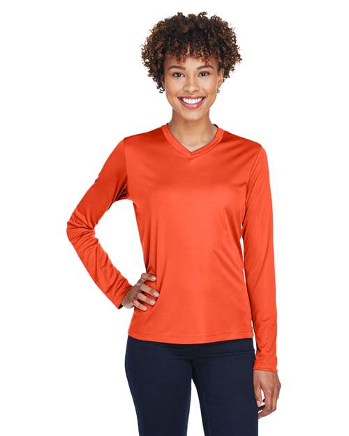 Team 365 - Camiseta de manga larga Zone Performance para mujer - TT11WL