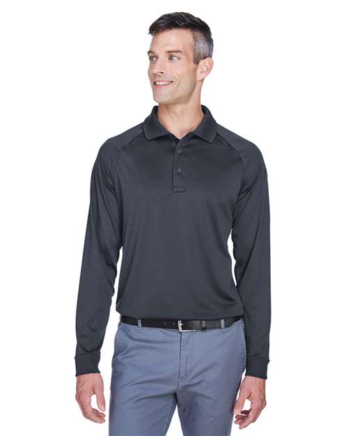 Harriton - Men's Advantage Long Sleeve Tactical Polo - M211L