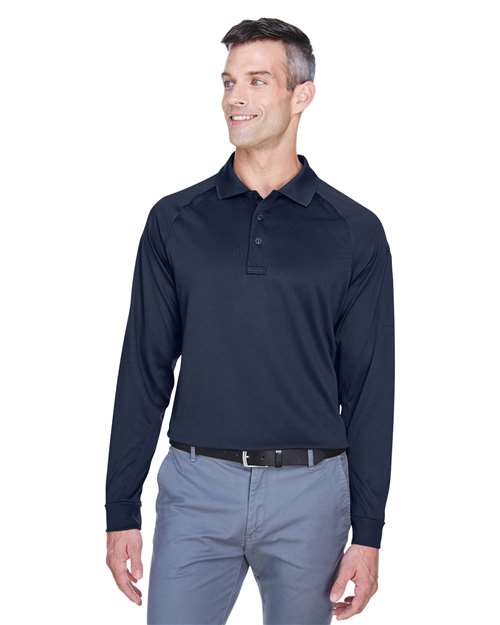 Harriton - Men's Advantage Long Sleeve Tactical Polo - M211L